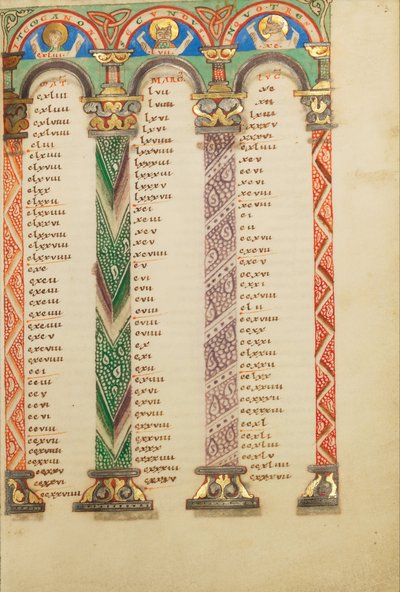 Canon Table Page by Unbekannt Unbekannt